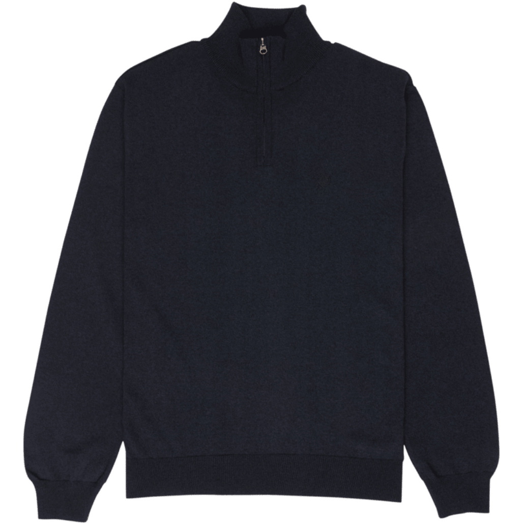 2026 Element Mens Icon Embroidery Quarter Zip ELYSW00146 - Blue Mirage
